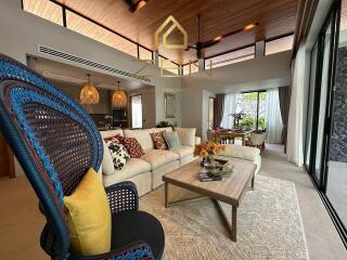 Botanica Loft Modern 3-Bedroom Villa with Pool in Thalang for Rent
