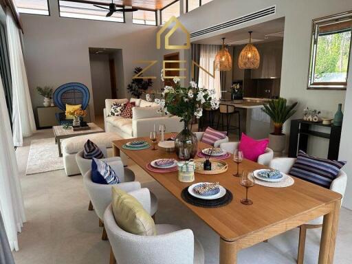 Botanica Loft Modern 3-Bedroom Villa with Pool in Thalang for Rent