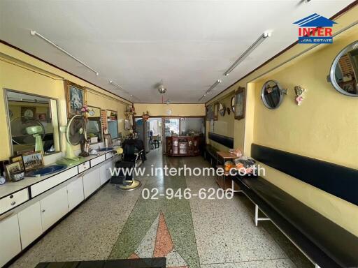 Spacious living room with integrated dining area in a residential property