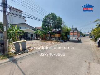 2-story detached house, 60 sq m., near Sarasas Witaed Suksa School. Soi Pracha Uthit 90 (Allocation Ta Bem 2) Pracha Uthit Road Phra Samut Chedi, Samut Prakan