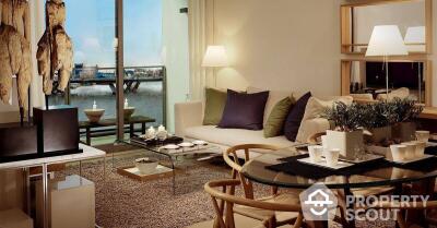 4-BR Penthouse at The River Condominium near BTS Saphan Taksin