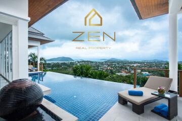 Modern Luxury 4-Bedroom Private Pool Villa in Rawai for Rent