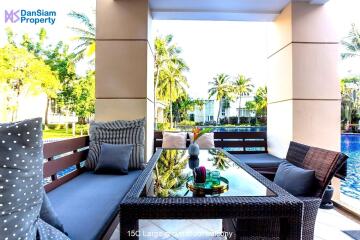 Groundfloor Beach Condo in Hua Hin at Blue Lagoon Resort