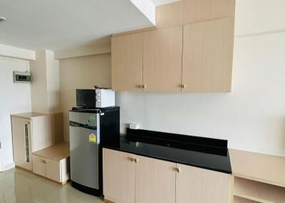 Modern minimalist kitchen with ample storage
