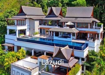 Luxury Seaview Villa In Exclusive Hilltop Estate