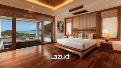 Luxury Seaview Villa In Exclusive Hilltop Estate
