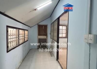 Bright and spacious hallway in residential property