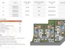 Detailed real estate property layout plan including villa types and payment terms