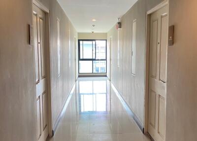 Bright corridor in a modern apartment building