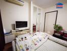 Cozy and well-equipped bedroom with modern amenities