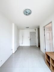 Spacious and well-lit hallway in a modern apartment