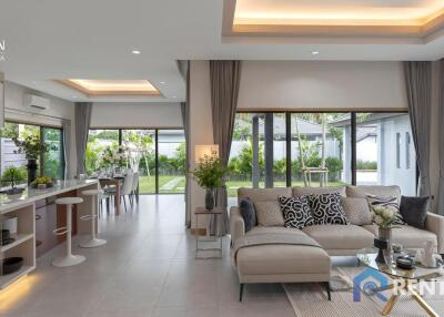 Modern pool villa fully furnished