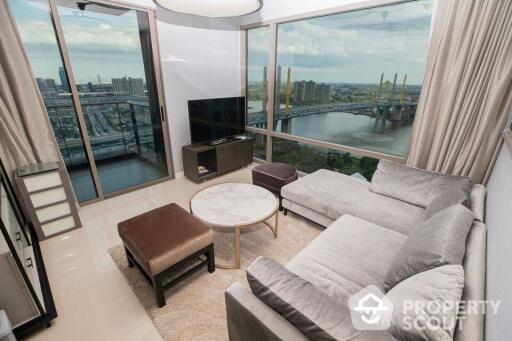 2-BR Condo at Star View close to Phra Ram 3