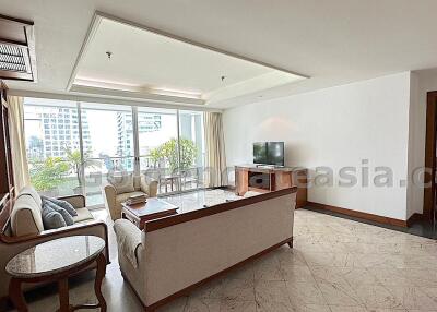 2-Bedrooms with large balcony / terrace - Sathorn (BTS Chong Nonsi)