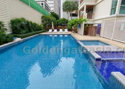 4-Bedrooms modern bright apartment - Sathorn (BTS Saint Louis)