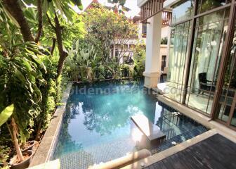 4-Bedrooms Single Modern House with pool in secure compound - Sathorn