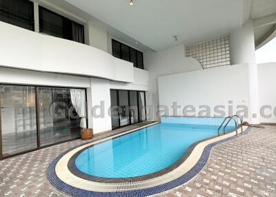 4-Bedrooms Duplex with private plunge pool - Sukhumvit 24 (Phrom Phong BTS)