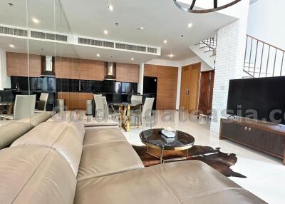 1-Bedroom loft style Duplex - Sukhumvit soi 24 (Phrom Phong BTS)