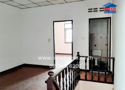 Spacious bedroom with adjacent bathroom in a home