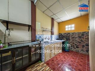 Spacious kitchen with traditional decor and ample counter space