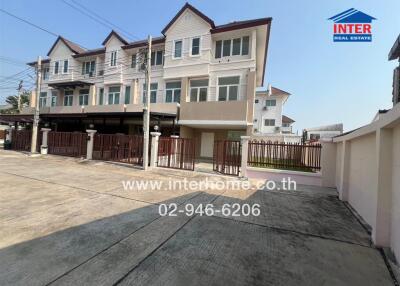 Spacious residential townhouses with gated entry