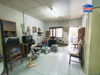 Spacious living room with ample natural light