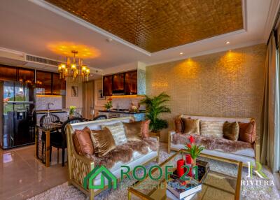 Luxury Brand New Unit 2 Bedrooms With Jacuzzi Foreign Quota For Sale In Na Jomtien Beach, Pet Friendly Project