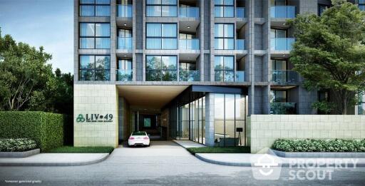 1-BR Condo at Liv @ 49 near BTS Thong Lor