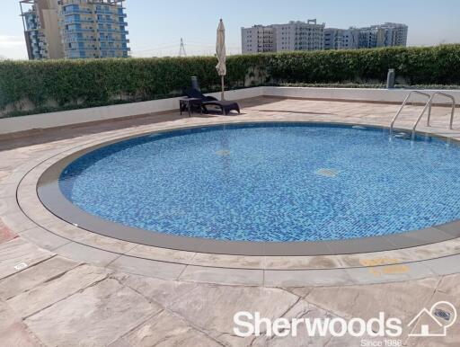 Fully Furnished  Pool View  Near Metro