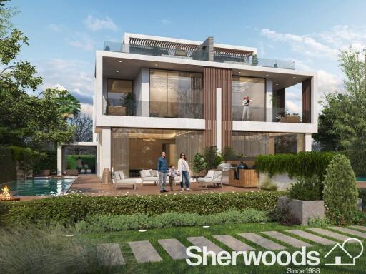 Corner Serenity: Luxe 5-Bedroom Retreat Amidst Park Greens