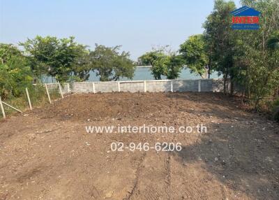 Empty residential plot ready for development