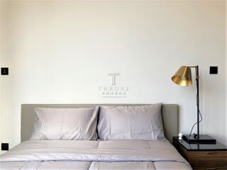 Minimalist bedroom with stylish decor