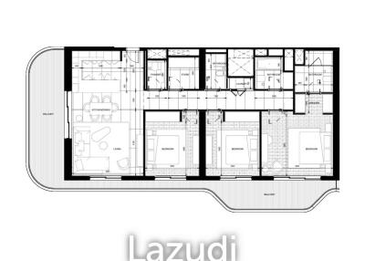 3 Bed 3 Bath 2,326 Sq.Ft Rosso Bay Residences