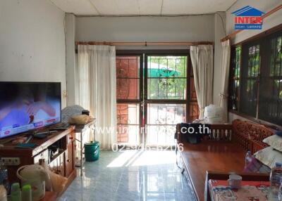 Spacious living room with natural lighting