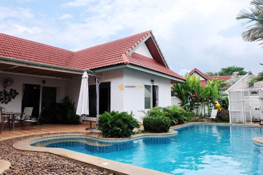 บ้านหลังนี้มี 3 Bedrooms ห้องนอน  อยู่ในโครงการชื่อ Nirvana Pool Villa  ตั้งอยู่ที่