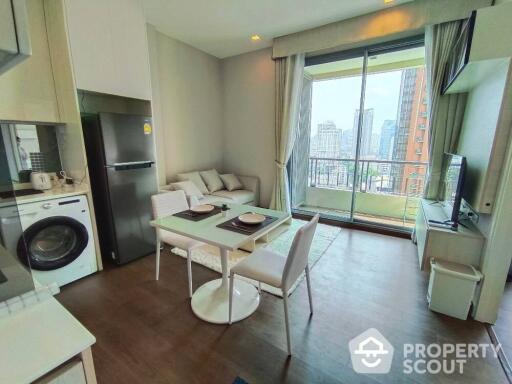 1-BR Condo at Q Asoke near MRT Phetchaburi