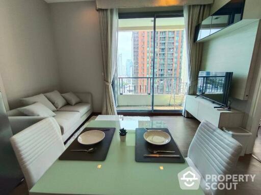 1-BR Condo at Q Asoke near MRT Phetchaburi