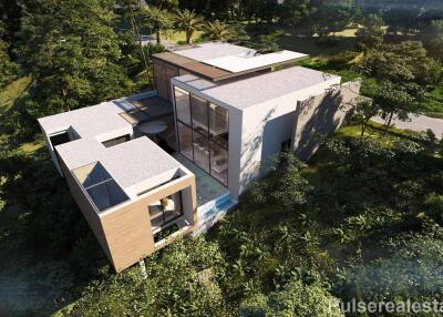 Modern 4 Bedroom Tropical Garden View Pool Villas In The Hills Of Layan