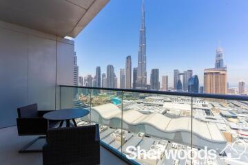 Burj and Fountain view Luxury Exclusive Unit