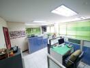 Spacious open plan office with ample natural light