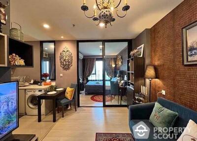 1-BR Condo at Life Asoke near ARL Makkasan