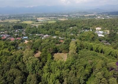 Land on top of a hill for sale 7 Rai 1 Ngan 53 sqw Sanpatong Chiangmai View of Doi Inthanon and Doi Suthep