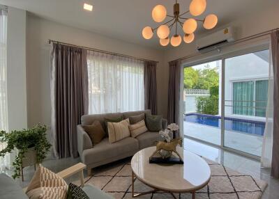 Modern house with pool for sale in San Sai, Chiang Mai
