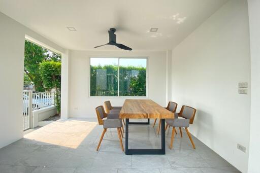 Modern house with pool for sale in San Sai, Chiang Mai