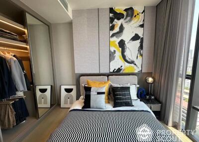 1-BR Condo at The Extro Phayathai–rangnam near BTS Victory Monument