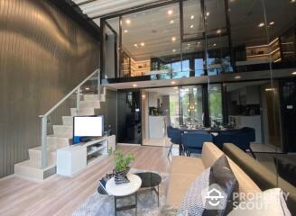 1-BR Duplex at Knightsbridge Space Sukhumvit-Rama4 near BTS Phra Khanong