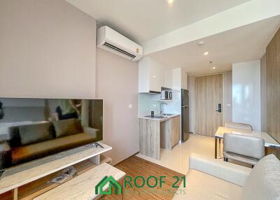 Rare Item! THE ONCE 1BR 12 floor near Terminal 21 Pattaya / S-0578