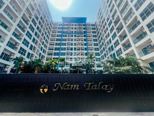 Spacious studio for sale in foreign name in Nam Talay Condo, Na Jomtien.