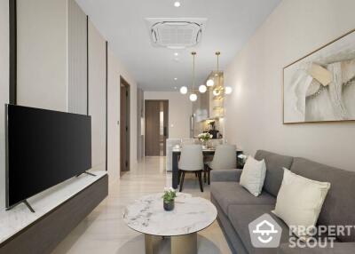 2-BR Serviced Apt. near MRT Si Lom