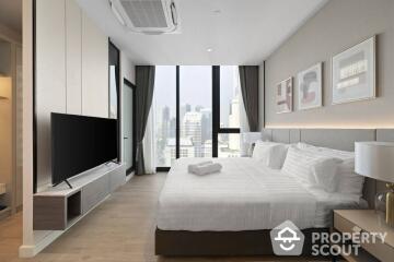 1-BR Serviced Apt. near MRT Si Lom